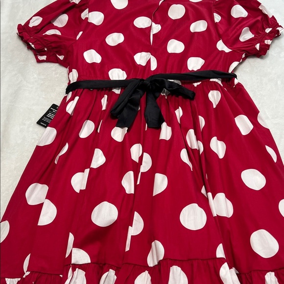 NWT Torrid Disney Minnie Mouse Puff Sleeve Dress – Size 2X ✨ - Picture 12 of 13